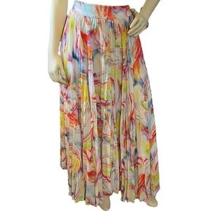 Alice + Olivia Watercolor Skirt Size 8